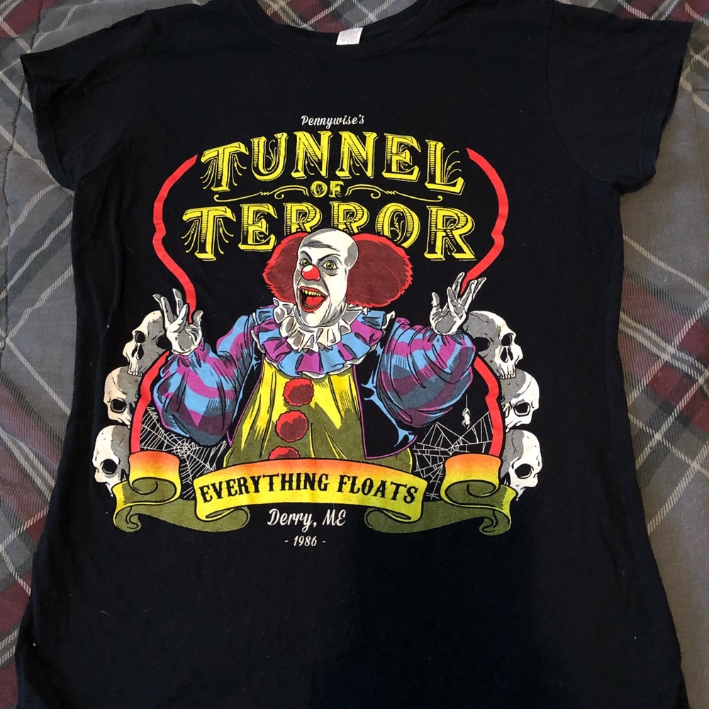 IT Pennywise Horror Block Exclusive Tee